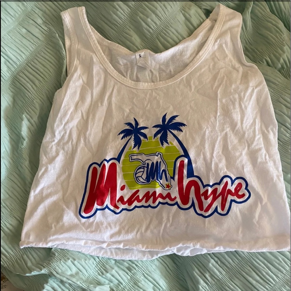 Miami Cropped Tank Top